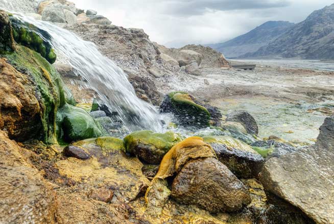 Hot Springs of Panamik Nubra Valley Photo Hot Springs of Panamik Nubra Valley